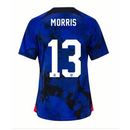 Goedkope USA Morris 13 Jordan Dames Uitshirt World Cup 2022